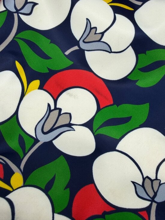 Kate Spade Floral Nylon Mini Backpack Navy/Red/White Multi-Color main image 6